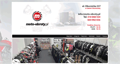 Desktop Screenshot of moto-obroty.pl